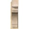Ekena Millwork Merced Block Rough Sawn Outlooker, Douglas Fir, 8"W x 24"D x 28"H OUT08X24X28MRC05RDF - alternate 4
